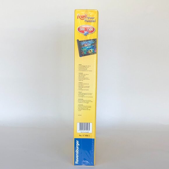 New sealed Ravensburger-Roll your Puzzle 300-1500 pcs Puzzle Felt Mat & Tube - Picture 6 of 9